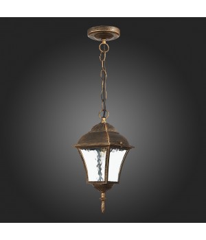 SL082.203.01 Светильник уличный подвесной ST-Luce Бронза/Бронза, Прозрачный E27 1*60W DOMENICO-foto8