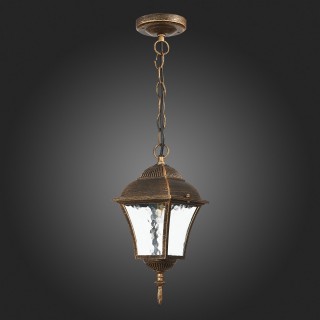 SL082.203.01 Светильник уличный подвесной ST-Luce Бронза/Бронза, Прозрачный E27 1*60W DOMENICO-foto8