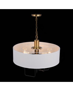 SL336.303.05 Люстра подвесная ST-Luce Коричневый, Бронза/Бежевый E14 5*60W DELAVERA-foto25