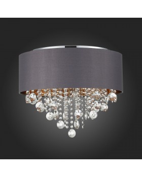 SL1350.702.06 Светильник потолочный ST-Luce Хром/Серый, Золотистый, Прозрачный E14 6*40W LACCHIA-foto8