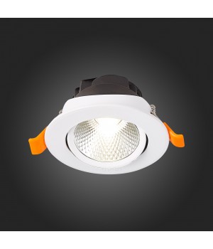 ST211.548.06.24 Св-к встр. Белый LED 1*6W 4000K 480Lm Ra80 24° IP20 D86xH50 220-240V MIRO-foto5