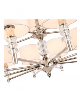 SL1751.103.15 Люстра подвесная ST-Luce Никель/Белый E14 15*40W ENITA-foto10