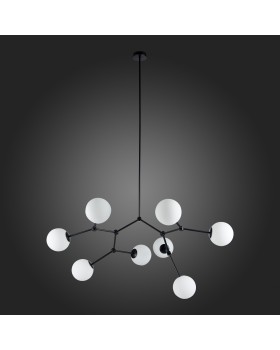 SL1506.403.08 Люстра подвесная ST-Luce Черный/Белый E14 8*40W Chieti-foto8