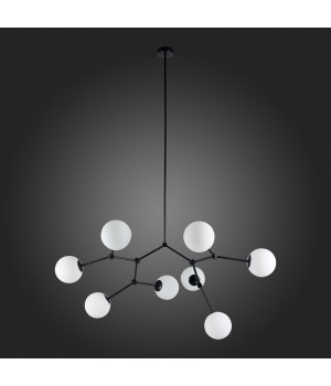 SL1506.403.08 Люстра подвесная ST-Luce Черный/Белый E14 8*40W Chieti-foto8