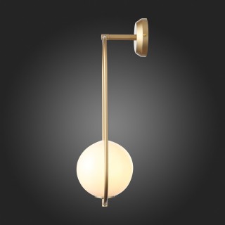 SL1118.201.01 Светильник настенный ST-Luce Золотистый/Белый E14 1*40W PENOLO-foto9