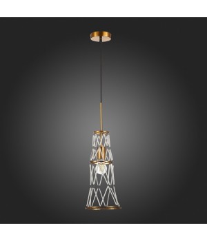 SL1016.203.01 Светильник подвесной ST-Luce Золотистый/Золотистый, Прозрачный E27 1*60W NARRIO-foto8