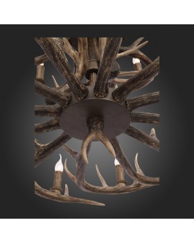 SL154.703.27 Люстра подвесная ST-Luce Серый E14 27*40W (из 3-х коробок) CORNA-foto3