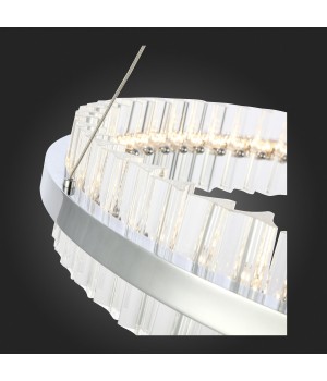 SL383.113.01 Светильник подвесной ST-Luce Хром/Прозрачный LED 1*44W 3000K CHERIO-foto6