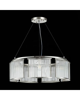 SL1627.103.07 Люстра подвесная ST-Luce Хром/Прозрачный E14 7*40W Velletri-foto8