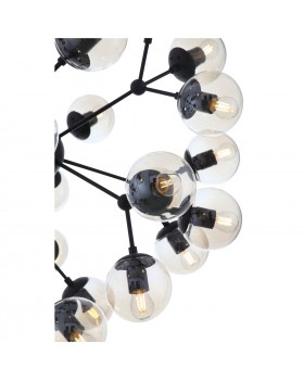 SL549.413.30 Люстра подвесная ST-Luce Черный/Янтарный E27 30*40W (из 2-х коробок) STAMPO-foto11