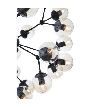 SL549.413.30 Люстра подвесная ST-Luce Черный/Янтарный E27 30*40W (из 2-х коробок) STAMPO-foto11