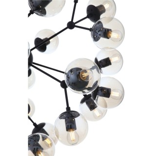 SL549.413.30 Люстра подвесная ST-Luce Черный/Янтарный E27 30*40W (из 2-х коробок) STAMPO-foto11