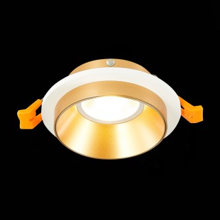 ST206.258.01 Св-к встр. Белый GU10 1*50W  IP20 D92xH38 220V Без ламп CHOMIA-foto4