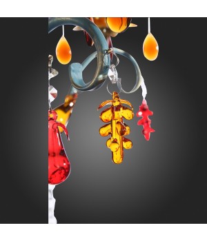 SL426.763.05 Люстра подвесная ST-Luce Разноцветный E14 5*40W JOANNA-foto10