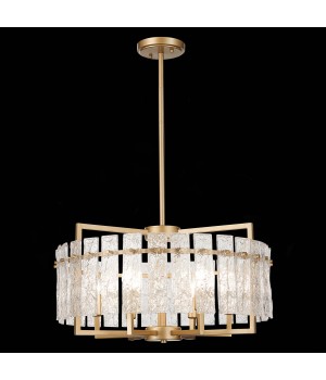 SL1632.203.06 Люстра подвесная ST-Luce Шампань/Прозрачный E14 6*60W MIRA-foto4