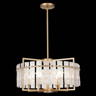 SL1632.203.06 Люстра подвесная ST-Luce Шампань/Прозрачный E14 6*60W MIRA-foto4