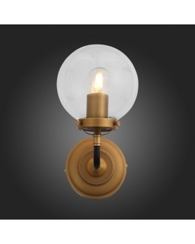 SL234.401.01 Бра ST-Luce Черный, Золото/Прозрачный E27 1*40W VARIETA-foto7