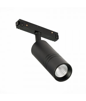 ST365.436.18 Магнитный трековый светильник Черный LED 1*18W 3000K 1 530Lm Ra>80 36° IP20 L-xW60xH148 48V LEMMI-foto3