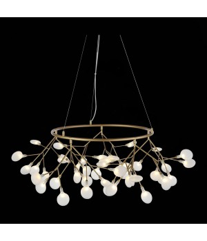 SL411.253.45 Люстра подвесная ST-Luce Золотистый/Белый G4 45*1,5W RICCARDO-foto7