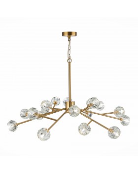 SL1166.303.18 Светильник подвесной ST-Luce Латунь/Прозрачный G9 LED 18*5W ROMANO-foto11