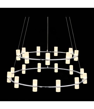 SL799.103.21 Люстра подвесная ST-Luce Хром/Белый LED 21*4W 3200K CILINDRO-foto7
