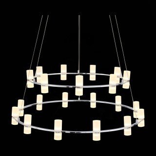 SL799.103.21 Люстра подвесная ST-Luce Хром/Белый LED 21*4W 3200K CILINDRO-foto7