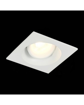 ST208.518.01 Св-к встр. Мат. белый GU10 1*50W L94xW94xH40 220V Без ламп MISURA-foto6