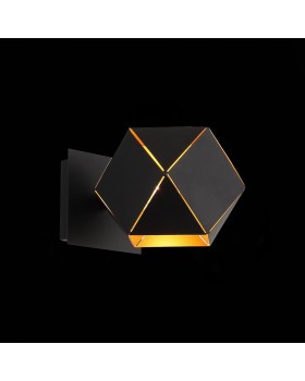 SL258.401.01 Бра ST-Luce Черный/Черный, Золото E14 1*40W ENIGMA-foto4