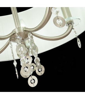 SL1757.113.05 Люстра подвесная ST-Luce Никель/Белый E14 5*40W KATENA-foto6