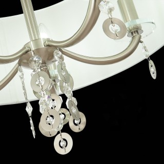 SL1757.113.05 Люстра подвесная ST-Luce Никель/Белый E14 5*40W KATENA-foto6