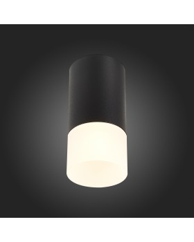 ST100.412.01 Светильник потолочный Черный GU10 1*50W IP20 D64xH131 220V Без ламп OTTU-foto4