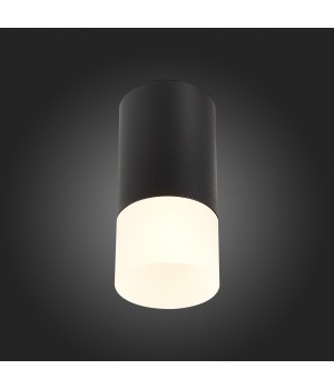 ST100.412.01 Светильник потолочный Черный GU10 1*50W IP20 D64xH131 220V Без ламп OTTU-foto4