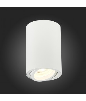 ST108.507.01 Светильник потолочный Мат. белый GU10 1*50W D70xH100 220V Без ламп TORUS-foto5