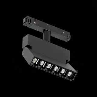 ST362.446.06 Магнитный трековый светильник Черный LED 1*6W 4000K 532Lm Ra>80 36° IP20 L120xW22xH134 48V ANDRE-foto6