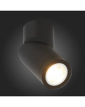 ST650.402.01 Светильник потолочный Черный GU10 1*50W IP20 D60xH190 180-240V Без ламп ST650-foto5