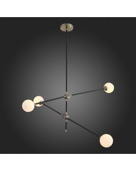 SL429.403.04 Светильник подвесной ST-Luce Черный, Золото/Белый G9 4*5W BASTONCINO-foto5