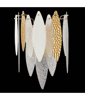 SL1224.201.02 Бра ST-Luce Золотистый/Прозрачный, Белый E14 2*60W LASTRA-foto4