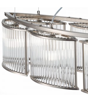 SL1627.103.06 Люстра подвесная ST-Luce Хром/Прозрачный E14 6*40W Velletri-foto4