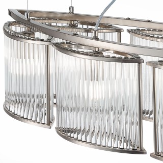 SL1627.103.06 Люстра подвесная ST-Luce Хром/Прозрачный E14 6*40W Velletri-foto4