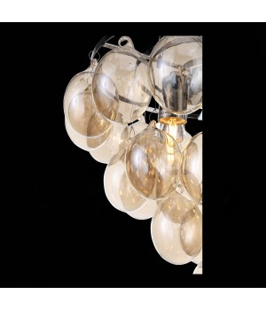 SL432.203.05 Светильник подвесной ST-Luce Хром/Коньячный E27 5*60W SOSPIRO-foto9