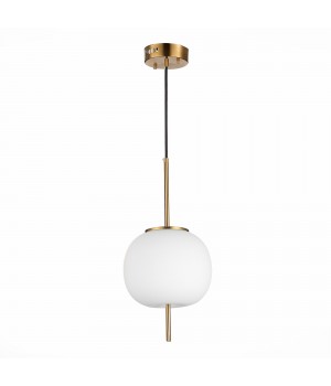 SL1621.203.01 Подвес ST-Luce Золотистый/Белый LED 1*13W 3000K LACUS-foto2