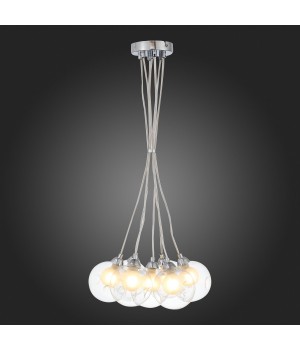 SL431.113.07 Светильник подвесной ST-Luce Хром/Прозрачный, Белый G9 7*5W DUALITA-foto8