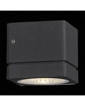 SL563.401.01 Светильник уличный настенный ST-Luce Черный/Прозрачный LED 1*8W 3000K COCTOBUS-foto4