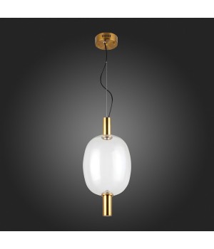 SL1582.313.01 Светильник подвесной ST-Luce Бронзовый/Прозрачный LED 1*7W 2700K ALLENORE-foto8