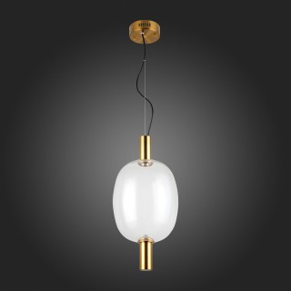 SL1582.313.01 Светильник подвесной ST-Luce Бронзовый/Прозрачный LED 1*7W 2700K ALLENORE-foto8