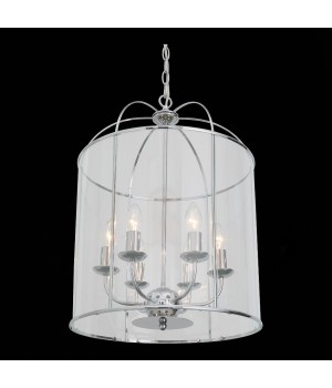 SL267.103.06 Люстра подвесная ST-Luce Хром/Прозрачный E14 6*40W ODIERNO-foto4