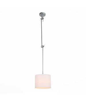 SL460.102.01 Светильник потолочный ST-Luce Хром/Белый E27 1*60W (из 2-х коробок) MARCIA-foto3