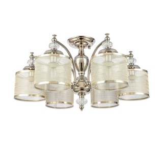 SL1750.102.06 Люстра потолочная ST-Luce Никель/Золотистый E14 6*40W CORESIA-foto2