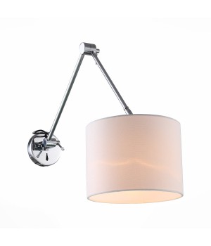 SL460.101.01 Бра ST-Luce Хром/Белый E27 1*60W (из 2-х коробок) MARCIA-foto3