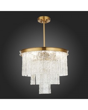 SL1230.302.06 Люстра потолочная ST-Luce Латунь/Прозрачный E14 6*60W STABIA-foto6